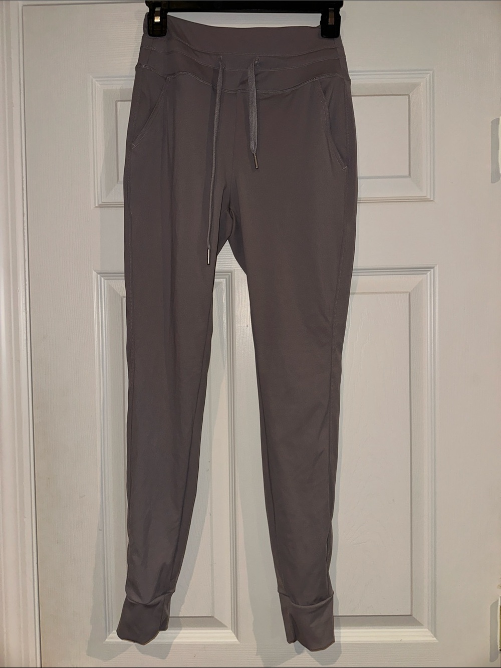 Women's Jogger Pants in Taupe - Comfortable Everyday Wear